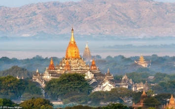 Ngôi Đại Già lam cổ tự Ananda tuyệt đẹp ở Bagan
